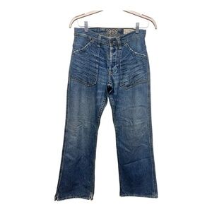 Vintage Y2K Gap Big Pocket Wide Leg Faded '1969' Jeans